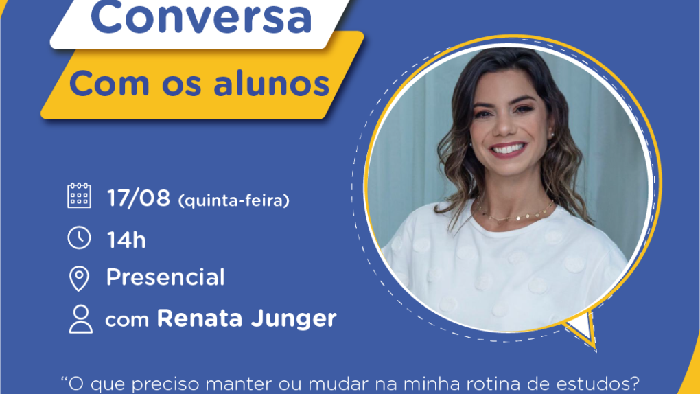 Hoje temos mais uma Roda de Conversa!