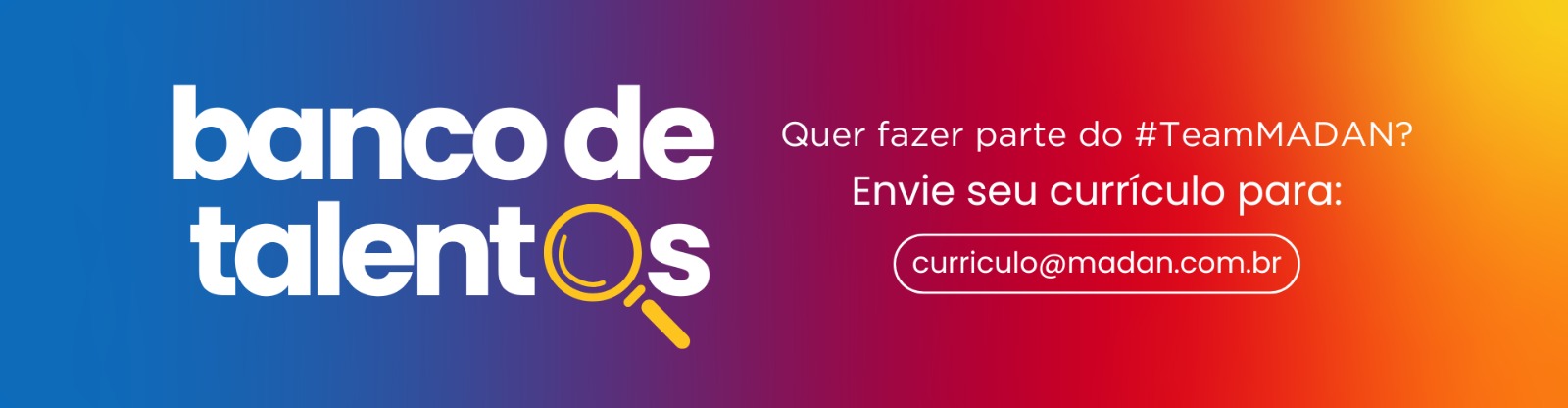 Banco de Talentos MADAN