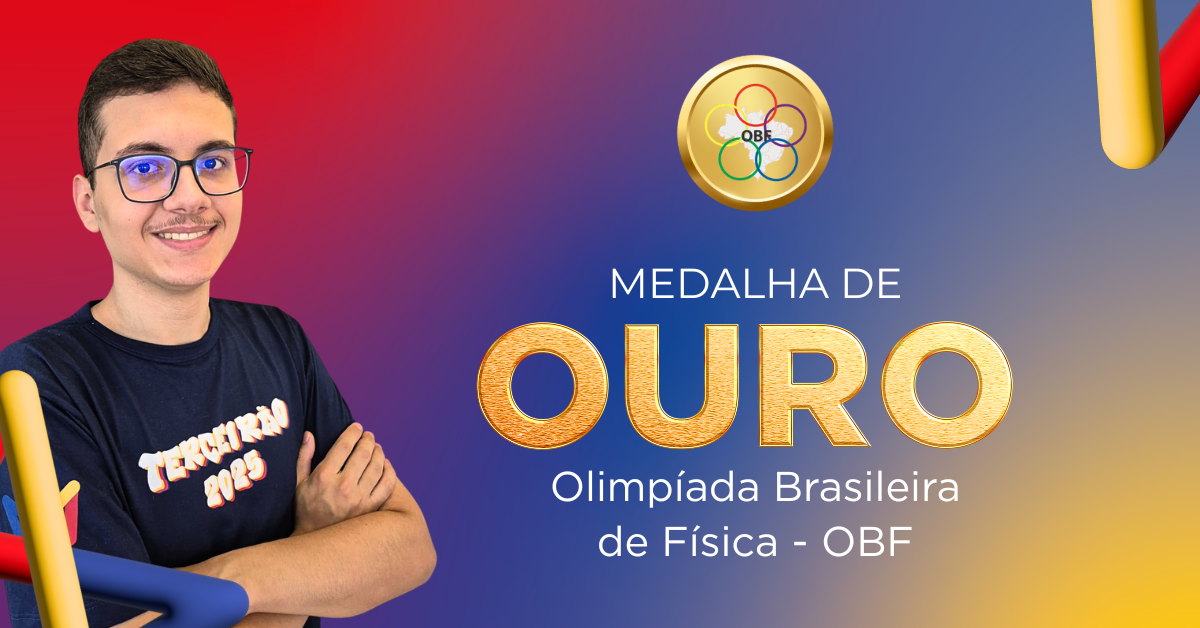 Único medalhista entre particulares do ES, aluno do MADAN conquista ouro na OBF
